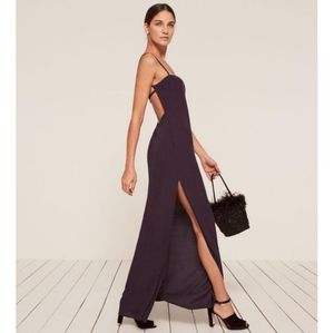 Reformation Pisa Dress Size 0 Black